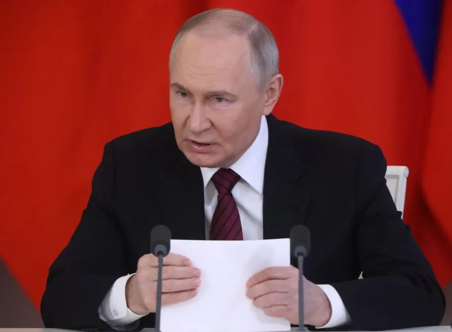 Путін звинуватив Київ у зриві переговорів на тлі зростання випуску озброєнь