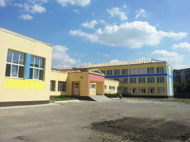 Ремонт опорной школы в Дружковке: финал близко