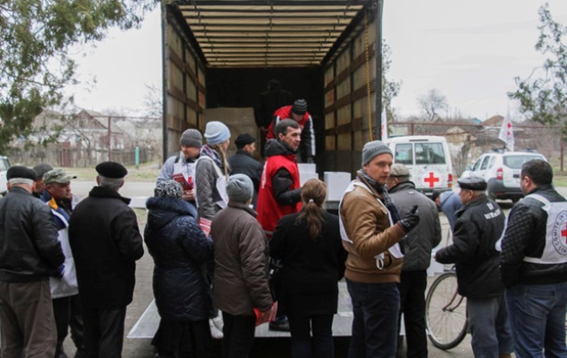 На Донбасс отправили 140 тонн гуманитарной помощи