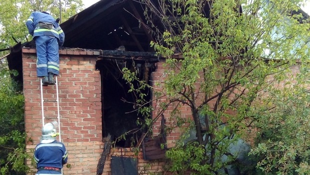 В Добропольском районе в собственном доме сгорел мужчина