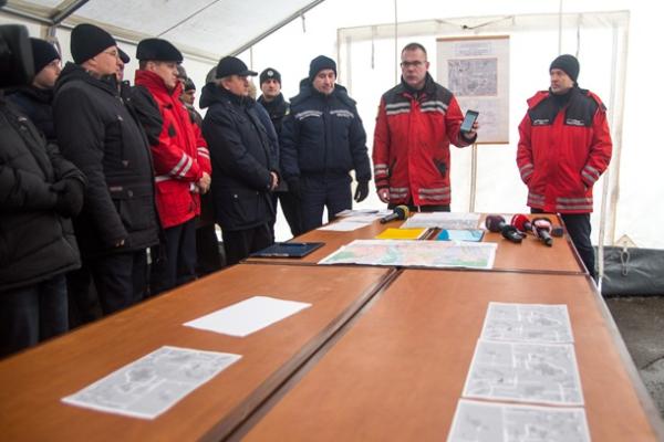 В Киеве стартовали масштабные учения спасательных служб