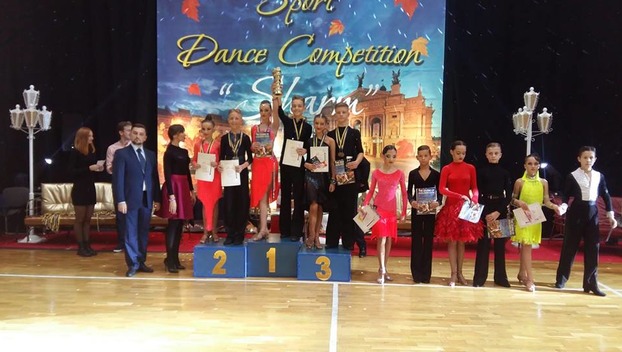 Юные танцоры из Мирнограда достойно выступили на чемпионате Украины во Львове
