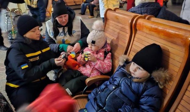 Сорок шостий евакуаційний потяг з Донеччини прибув на Житомирщину
