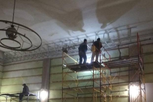В Краматорске продолжается капитальный ремонт ДК «Миллениум»