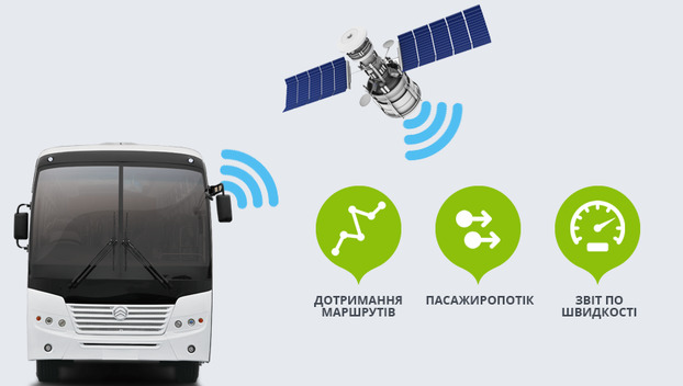 В Покровске внедряют систему спутникового мониторинга пассажирского транспорта