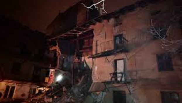 В центре Львова произошло обрушение трехэтажного дома
