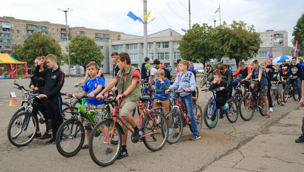 В Дружковке велофестиваль собрал любителей экологически чистого транспорта