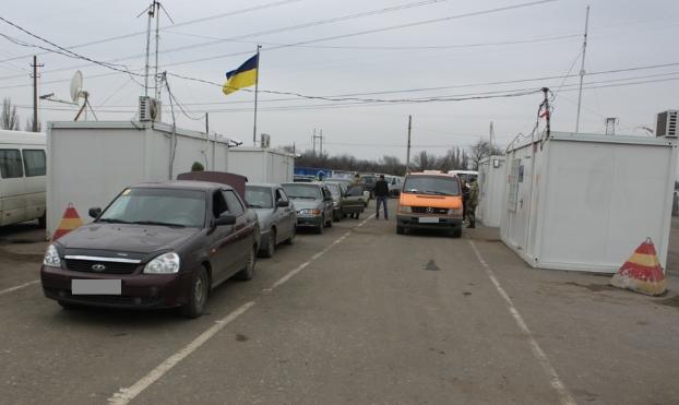 Ситуация на КПВВ в Донецкой области 25 марта