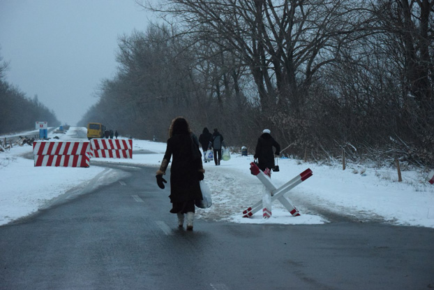 Ситуация на КПВВ в Донецкой области 12 февраля