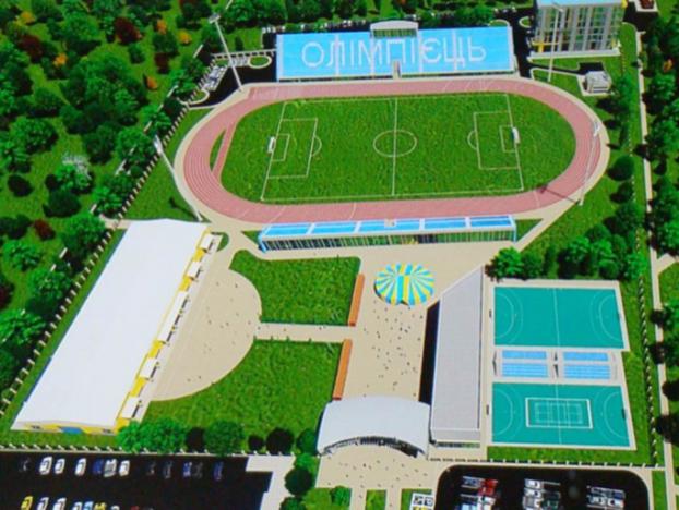Спорткомплекс «Олимпиец» в Покровске реконструируют в соответствии с евростандартами