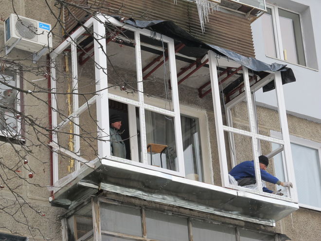 В Украине застройщикам разрешат стеклить балконы