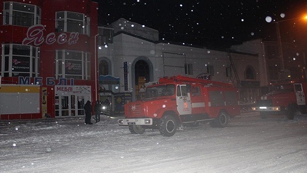 В Каменец-Подольском произошел пожар в гостинице