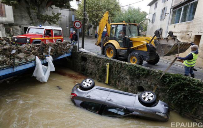 Во Франции наводнение унесло жизни как минимум семерых человек 