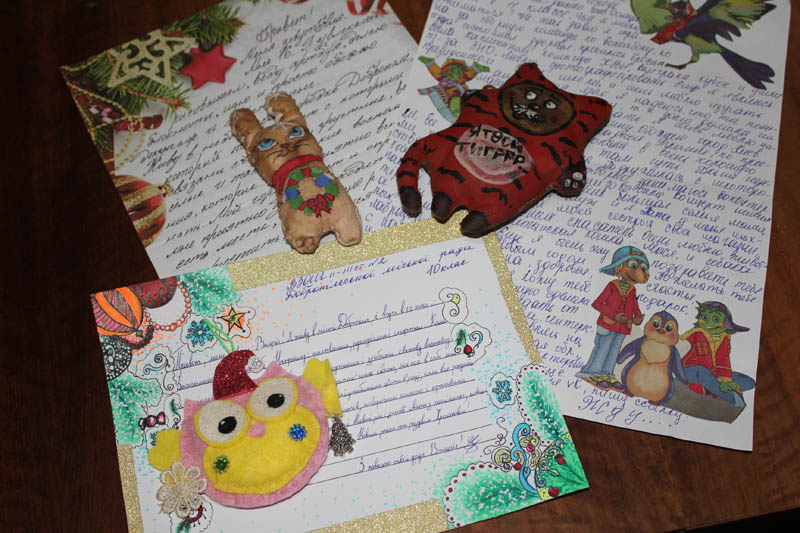 «Пряничная почта» в Доброполье собрала 450 писем