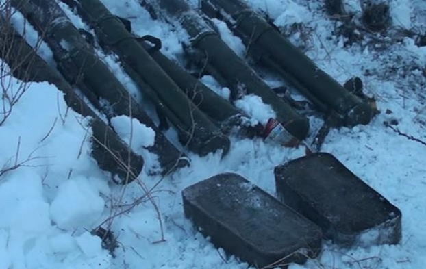 В Запорожской области обнаружили тайник с гранатометами