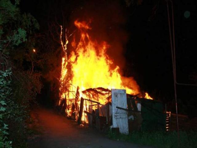 Славянские спасатели после тушения пожара обнаружили труп