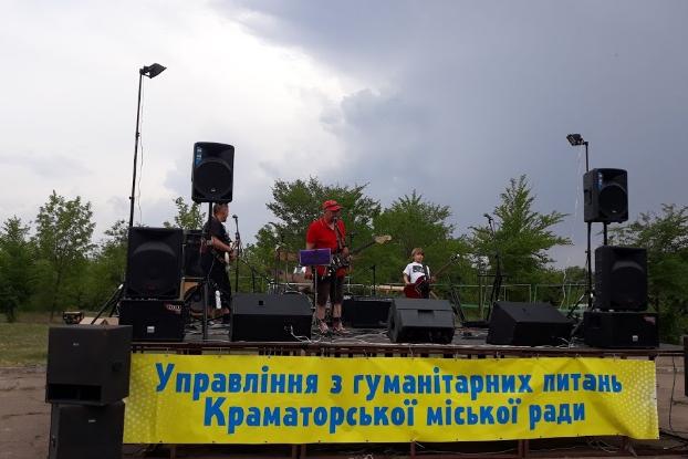В Краматорске состоялся байк-рок-фестиваль «Энергия молодости»