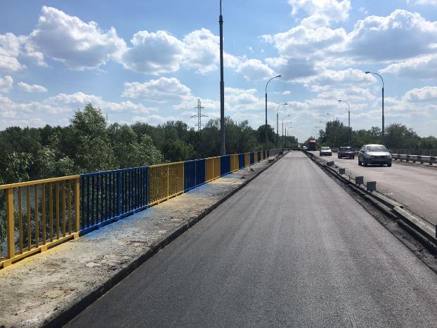 Мост через Северский Донец оборудуют системой внешнего освещения