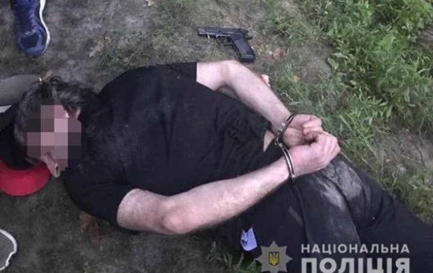 В Киевской области полицейские со стрельбой задержали банду грабителей