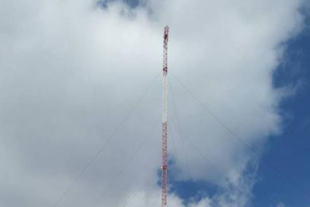 В Донецкой области построили телевышку высотой 190 метров