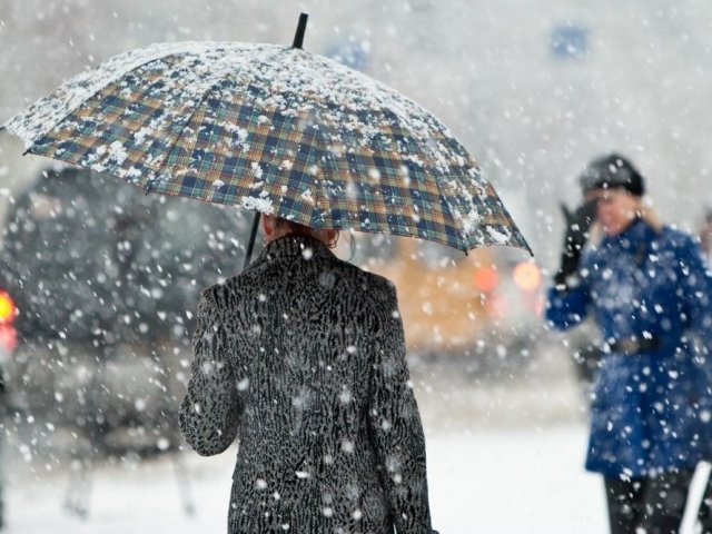Календарная зима в Украине начнется с мокрого снега и дождя