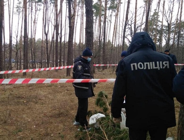 Киевская полиция разыскивает женщину, которая бросила младенца в лесополосе