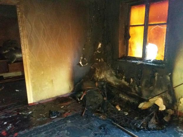 Славянский район: на месте пожара спасатели обнаружили тело мужчины