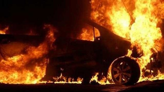 В Торецке уничтожен автомобиль чиновника военно-гражданской администрации