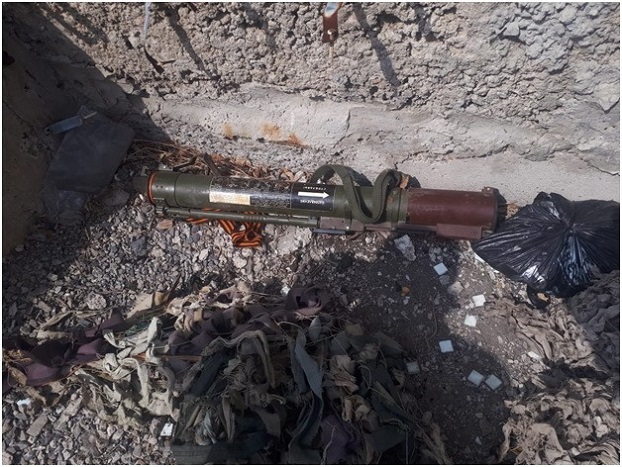 На предприятии в Донецкой области нашли склад с оружием