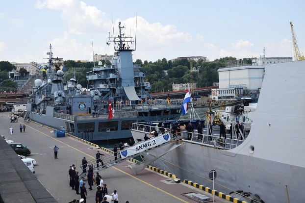 Корабли НАТО прибыли в Одессу для совместных учений с ВМС Украины в Черном море