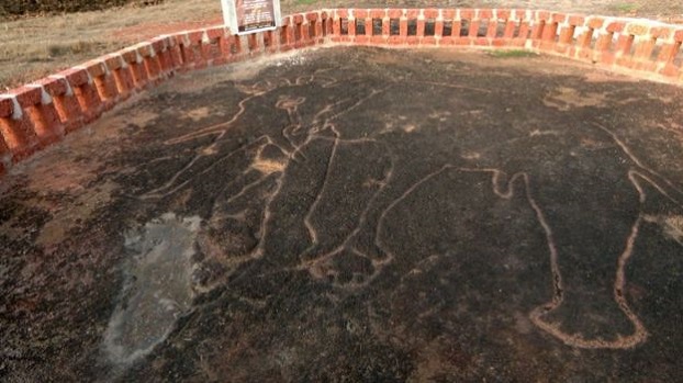 В Индии найдены рисунки, принадлежащие ранее неизвестной цивилизации