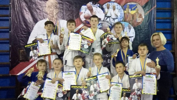 Дзюдоисты Доброполья привезли с открытого чемпионата 11 медалей