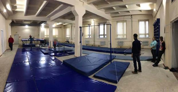 В Славянске открылся зал спортивной гимнастики