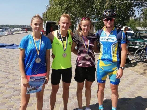 Триатлеты Донецкой области были среди лучших на турнирах в Запорожье