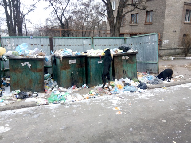 Почему в Константиновке вовремя не вывозится мусор