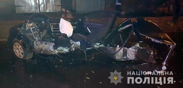В ДТП в Чернигове погибли четыре подростка