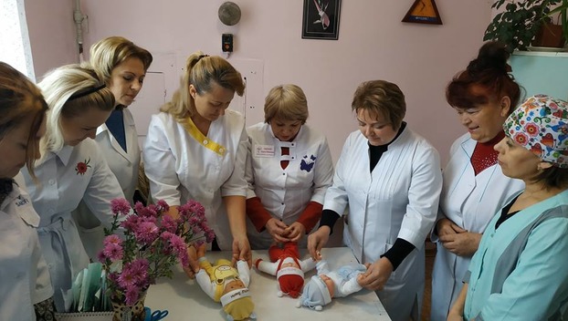 В больнице Мирнограда прошли мероприятия, посвященные преждевременным родам