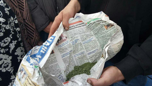 В Дружковке полиция изъяла у прохожего наркотики