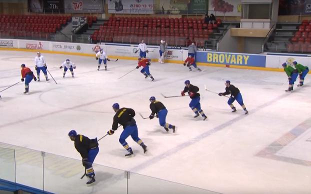 Сборная Украины по хоккею завершила подготовку к турниру в Броварах