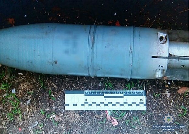 У жителя Лиманского района полицейские изъяли противотанковую мину