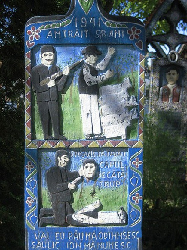 «Весёлое кладбище» в Румынии