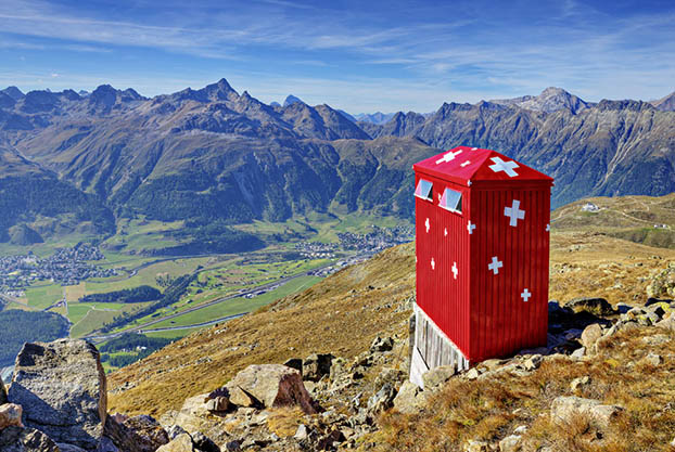 туалет в швейцарии