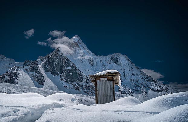 туалет в горах