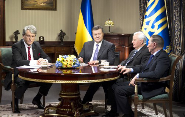 четыре президента Украины