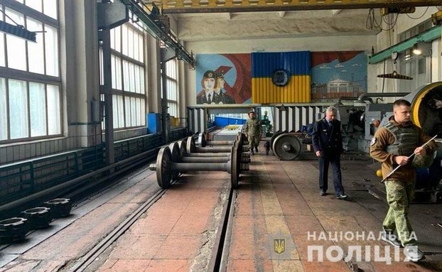 В Славянске неизвестный «заминировал» вагонного депо