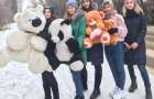Schoolchildren organized a charity event in Slavyansk