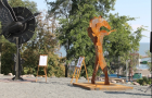Mariupol received 6 unique forged sculptures 