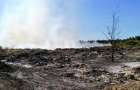 В Черниговской области загорелась свалка 