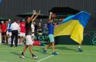 Мужская сборная Украины по теннису одолела португальцев и улучшила свой рейтинг