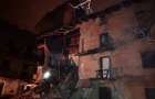 В центре Львова произошло обрушение трехэтажного дома